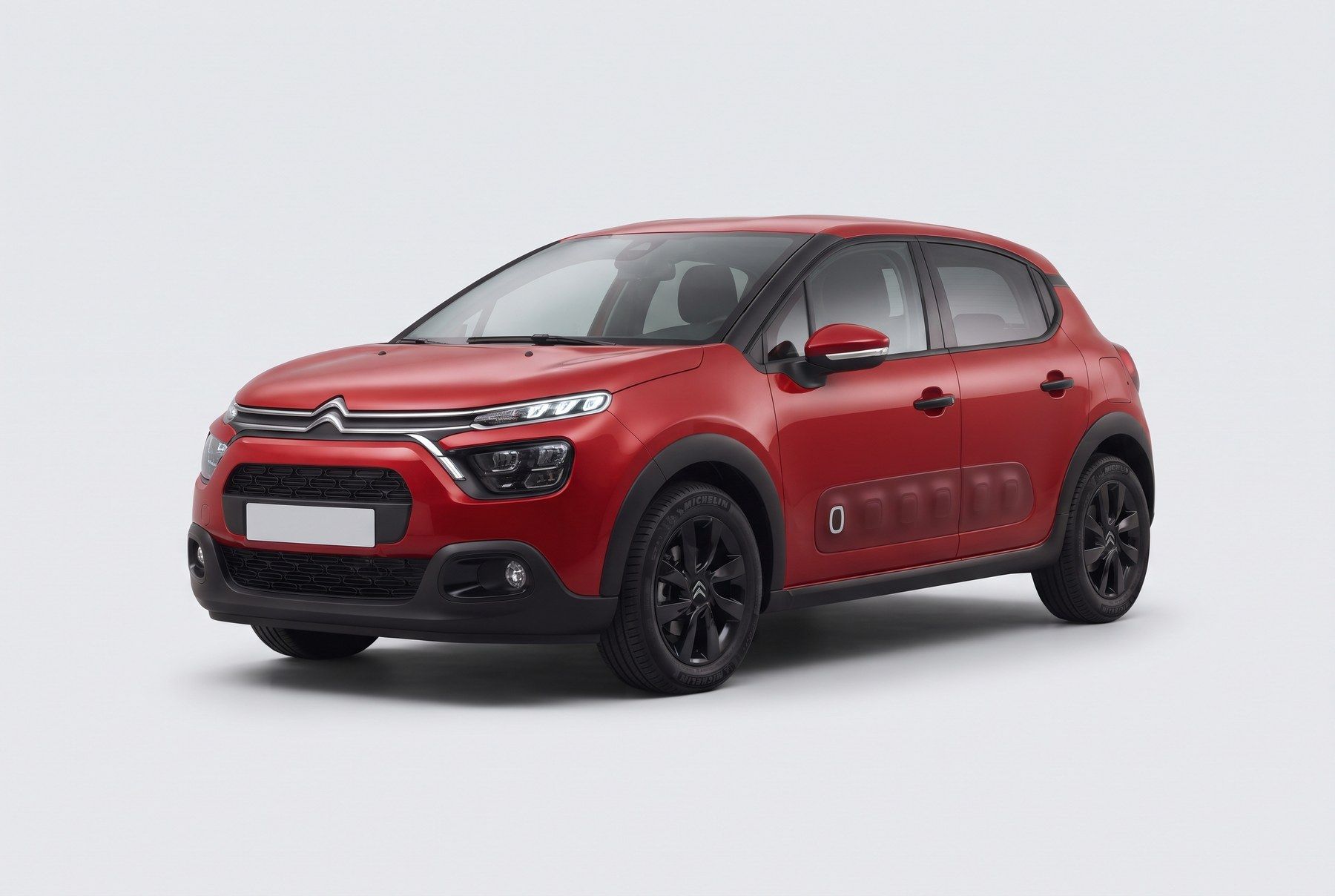 Citroën C3 rossa a noleggio a Taranto